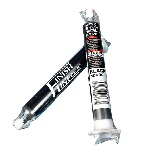 Finish Line Caulk – 55 mL Refill Tubes for Precision Caulking Gun (Choose Color)