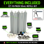 Finish Line Caulk® 55 mL Fill-Your-Own Refill Kits