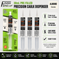 Finish Line Caulk® 30 mL Pre-Filled Precision Caulking Applicators – 3 Pack