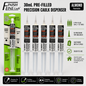 Finish Line Caulk® 30 mL Pre-Filled Precision Caulking Applicators – 5 Pack