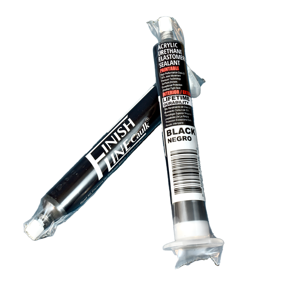 Finish Line Caulk – 55 mL Refill Tubes for Precision Caulking Gun (Choose Color)