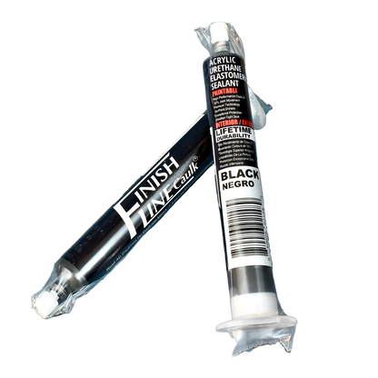 Finish Line Caulk – 55 mL Refill Tubes for Precision Caulking Gun (Choose Color)