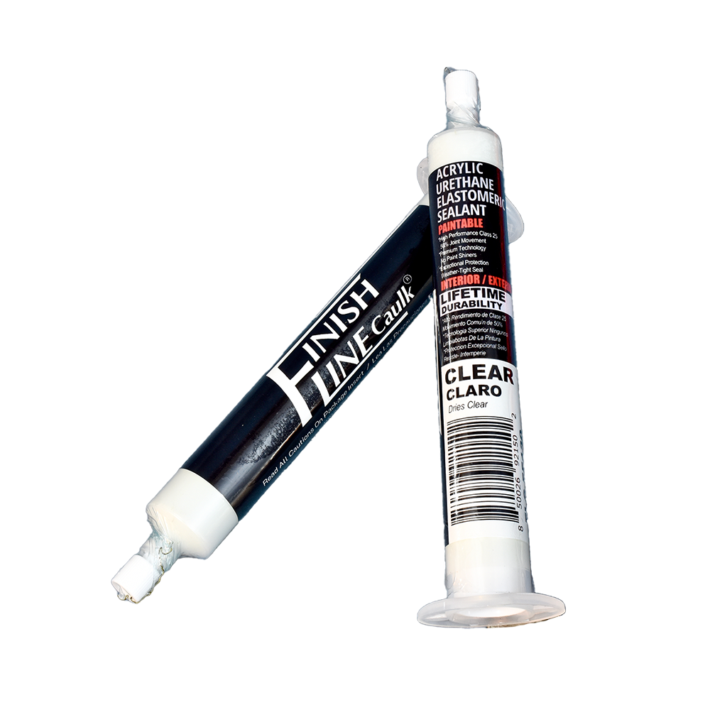 Finish Line Caulk – 55 mL Refill Tubes for Precision Caulking Gun (Choose Color)