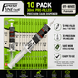 Finish Line Caulk® 30 mL Pre-Filled Precision Caulking Applicators – 10 Pack