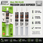 Finish Line Caulk® 30 mL Pre-Filled Precision Caulking Applicators – 3 Pack