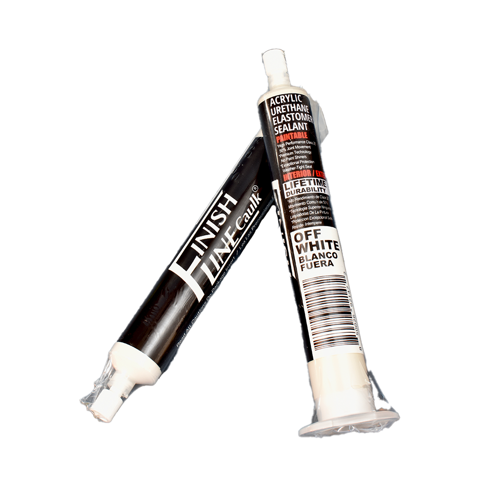 Finish Line Caulk – 55 mL Refill Tubes for Precision Caulking Gun (Choose Color)