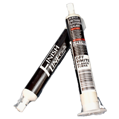 Finish Line Caulk – 55 mL Refill Tubes for Precision Caulking Gun (Choose Color)