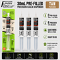 Finish Line Caulk® 30 mL Pre-Filled Precision Caulking Applicators – 3 Pack